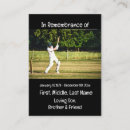 Search for cricket business cards Player