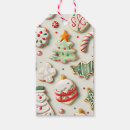 Search for christmas cookie gift tags Santa