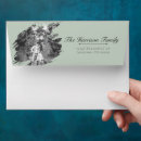 Search for green wedding envelopes Modern typography