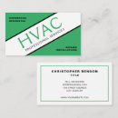 Search for heating business cards Professional