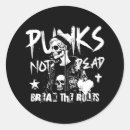 Search for punks not dead stickers Music