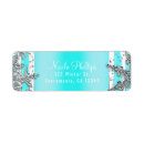 Search for blue and silver return address labels Birthday