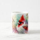 Search for cardinal mugs Watercolor