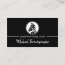 Search for horse business cards Equestrian