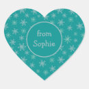Search for teal snowflake stickers Turquoise