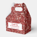 Search for red glitter favour boxes Birthday