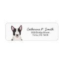 Search for bulls return address labels Dog