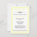 Search for yellow and white baby shower invitations Simple