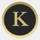 Search for k monogram stickers Elegant