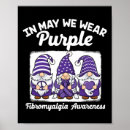Search for fibromyalgia purple ribbon posters Awareness