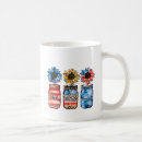 Search for red white and blue design mugs Stars and stripes
