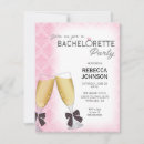 Search for champagne glass hens party invitations Modern