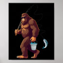 Search for funny sasquatch posters Fly fishing
