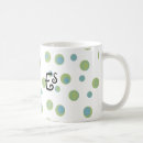 Search for green polka dot mugs Monogrammed