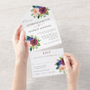 Search for burgundy and navy wedding invitations All in one