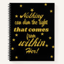 Search for novelty notebooks For her