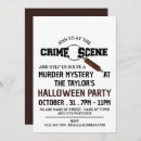 Search for magnifying glass invitations Murder mystery