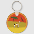 Search for gazelles key rings Wildlife