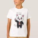 Search for cat in suit tshirts Kitty