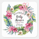 Search for pink flower wreath stickers For her