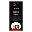 Search for designed rack cards Customer