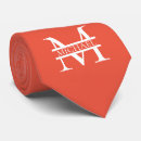 Search for monogrammed ties Modern