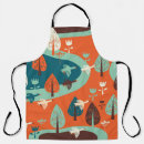 Search for nature scene aprons Forest
