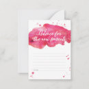 Search for for new parents advice cards Pink
