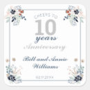 Search for silver and blue wedding stickers Floral