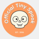 Search for skeleton party stickers Trick or treat
