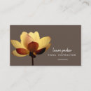 Search for yoga instructor business cards Massage