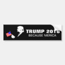Search for because bumper stickers Politics