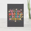 Search for students welcome cards Teacher