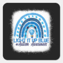Search for rainbow light stickers Blue
