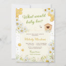 Search for bumblebee baby shower invitations Sweet as can bee