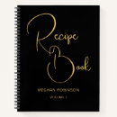 Search for blank book Black and gold