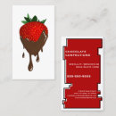 Search for chocolate covered strawberries business cards Catering