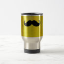Search for moustache travel mugs Black