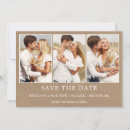 Search for kraft paper save the dates Minimalist