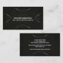 Search for black limousine business cards Chauffeur