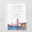Search for san francisco wedding invitations Golden gate bridge