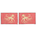 Search for octopus pillowcases Coral