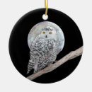 Search for snowy owl christmas tree decorations Bird