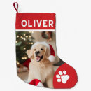 Search for pet photo christmas stockings Rustic