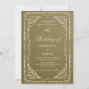 Search for royal green wedding invitations Greenery