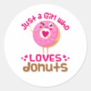 Search for kawaii doughnut stickers Breakfast