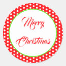 Search for red and white polka dot stickers Spots