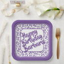 Search for 25th birthday plates Celebration