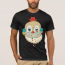 Search for creepy clown tshirts Coulrophobia