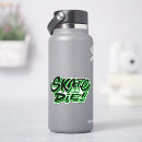 Search for skate or die stickers Green